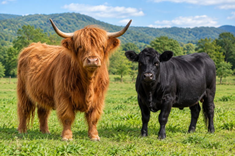 Mini Highland Cow vs Dexter Cow